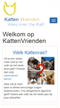 Mobile Screenshot of kattenvrienden.com
